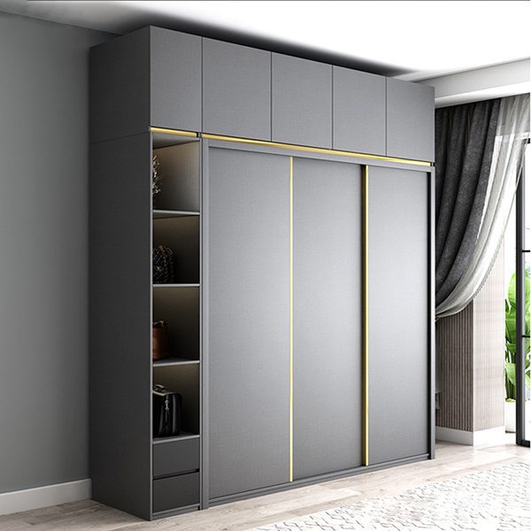 Tủ quần áo hiện đại kèm kệ hông WA29622 Tủ quần áo hiện đại kèm kệ hông WA29622
