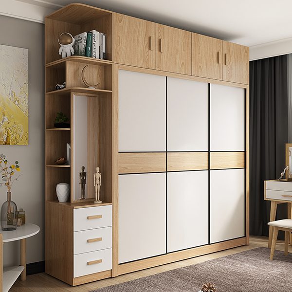 Tủ quần áo trượt gắn trần sang trọng WA29640 Tủ quần áo trượt gắn trần sang trọng WA29640