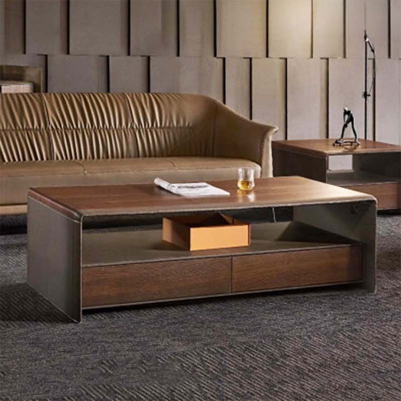 Bàn Trà Gỗ MDF Veneer Châu Âu GT29802 Bàn Trà Gỗ MDF Veneer Châu Âu GT29802 - Ảnh 2