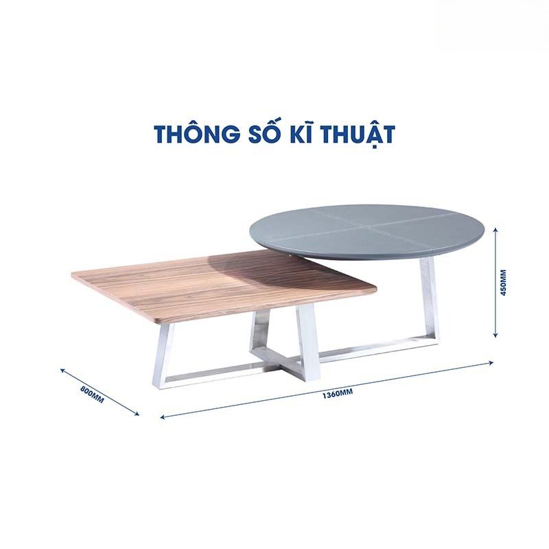 Bàn trà hiện đại Sài Gòn T-81 - GT29760 Bàn trà hiện đại Sài Gòn T-81 - GT29760 - Ảnh 3