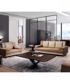 Alternative view of Bàn Trà Hiện Đại GT29832 Khung Thép Gỗ Veneer