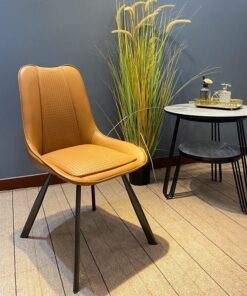 Ghế Cafe Da Vân Sồi GC29935