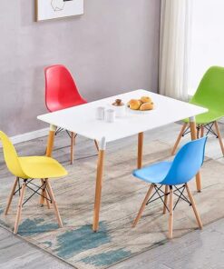 Bàn Cafe Gỗ Sồi MDF Phủ Combosit CS30393