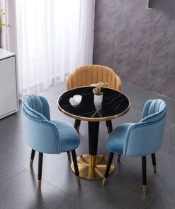 Bàn Tulip Mạ Vàng Cao Cấp BB30400 - Ảnh 4