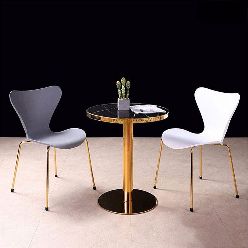 Bàn Ăn Tulip Mạ Vàng Cẩm Thạch (BB30409) Bàn Ăn Tulip Mạ Vàng Cẩm Thạch (BB30409) - Ảnh 2
