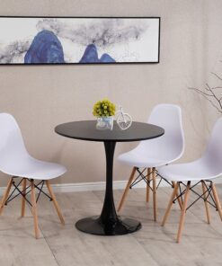 Bàn cà phê Tulip 80cm hiện đại BB30434