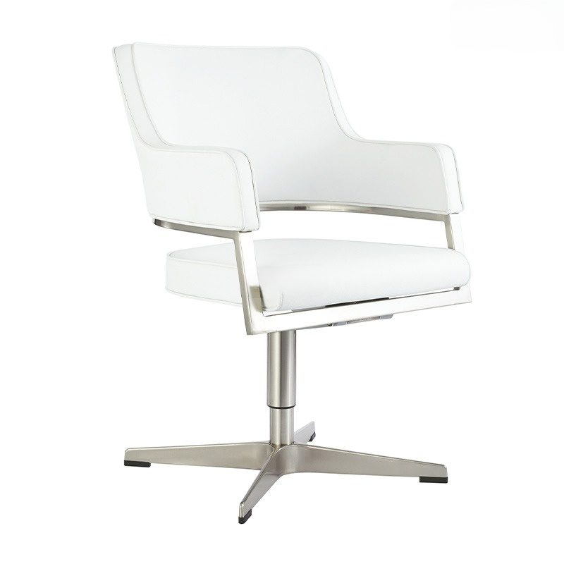 Ghế phòng chờ hiện đại viền da xoay WS30945