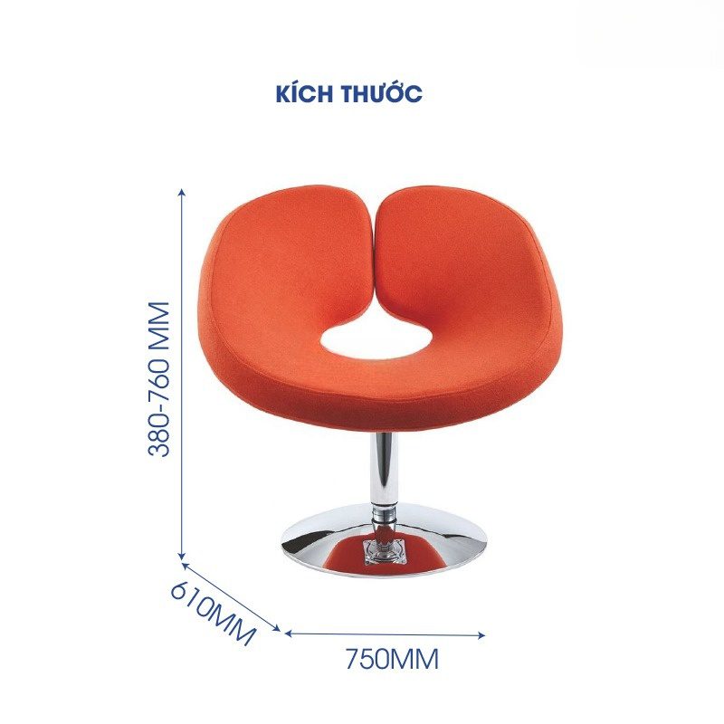 Ghế Xoay Phòng Chờ Cao Cấp WS30993 Ghế Xoay Phòng Chờ Cao Cấp WS30993 - Ảnh 3