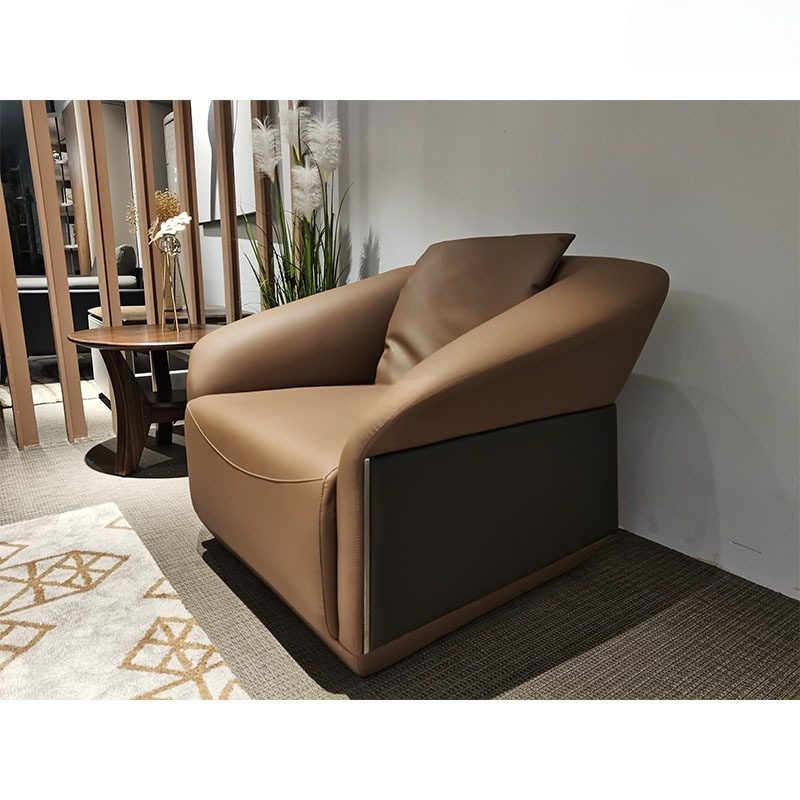 Sofa da đơn cao cấp hiện đại SI31578 Sofa da đơn cao cấp hiện đại SI31578 - Ảnh 3