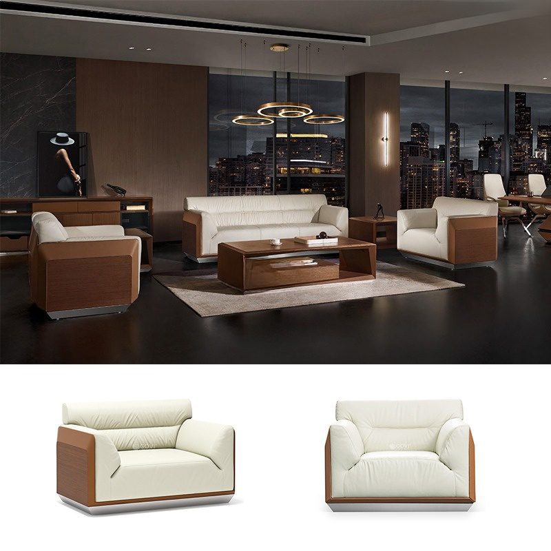 Sofa đơn bọc da hiện đại SI31612 Sofa đơn bọc da hiện đại SI31612 - Ảnh 6