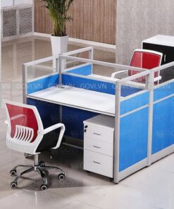 Vách ngăn gỗ kính cao cấp OP32004