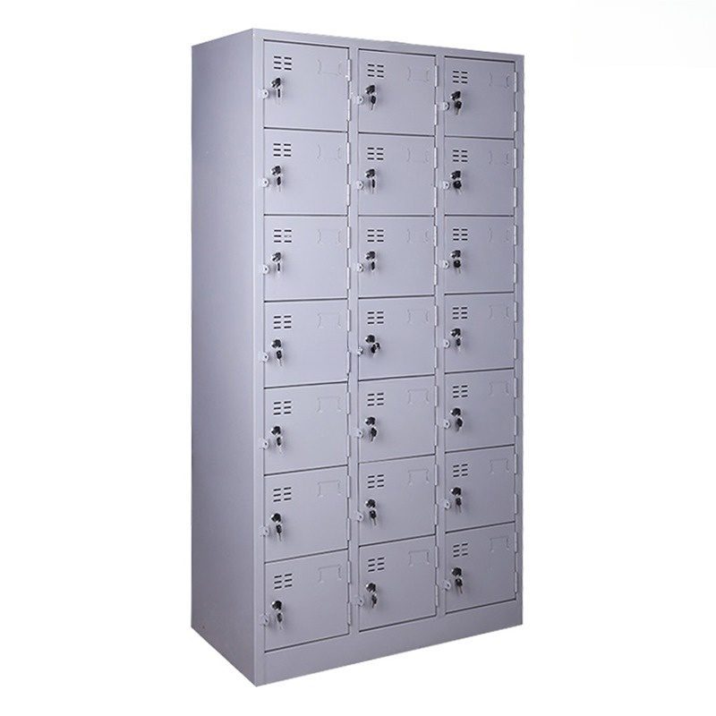 Tủ locker sắt 21 ngăn cao cấp TM32143 Tủ locker sắt 21 ngăn cao cấp TM32143