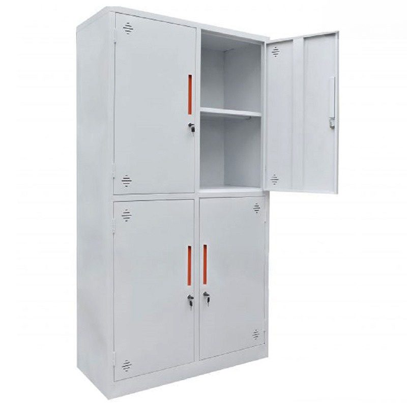 Tủ tài liệu sắt TL04B cao cấp, sơn tĩnh điện xám (W1000 x D450 x H1830mm) - TD32247 Tủ tài liệu sắt TL04B cao cấp, sơn tĩnh điện xám (W1000 x D450 x H1830mm) - TD32247 - Ảnh 2