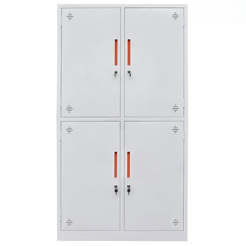Tủ tài liệu sắt TL04B cao cấp, sơn tĩnh điện xám (W1000 x D450 x H1830mm) - TD32247 Tủ tài liệu sắt TL04B cao cấp, sơn tĩnh điện xám (W1000 x D450 x H1830mm) - TD32247