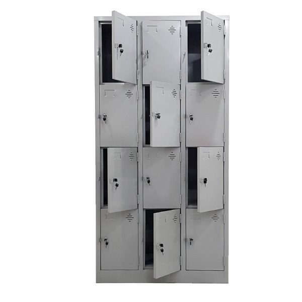 Tủ sắt văn phòng 12 ô TM32202 Tủ sắt văn phòng 12 ô TM32202 - Ảnh 3