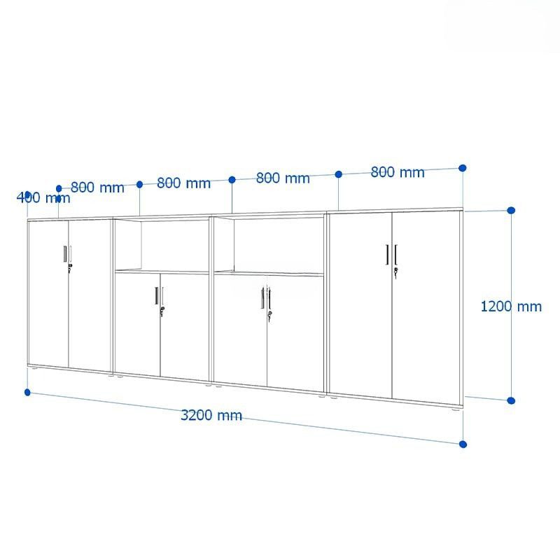 Tủ Đựng Hồ Sơ Đa Năng Gỗ Công Nghiệp Sài Gòn SK TW32787 Tủ Đựng Hồ Sơ CL120-320