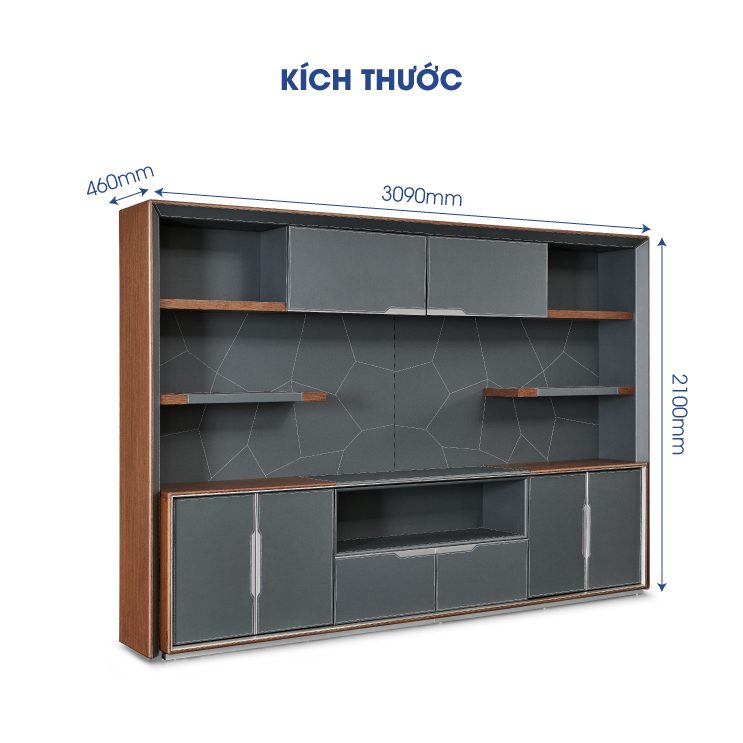 Tủ văn phòng cao cấp Bantic BT-02C, E1 - DD33067 Tủ văn phòng cao cấp Bantic BT-02C, E1 - DD33067 - Ảnh 6
