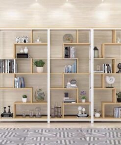 Kệ Trang Trí Hiện Đại MDF-Sắt KD33224