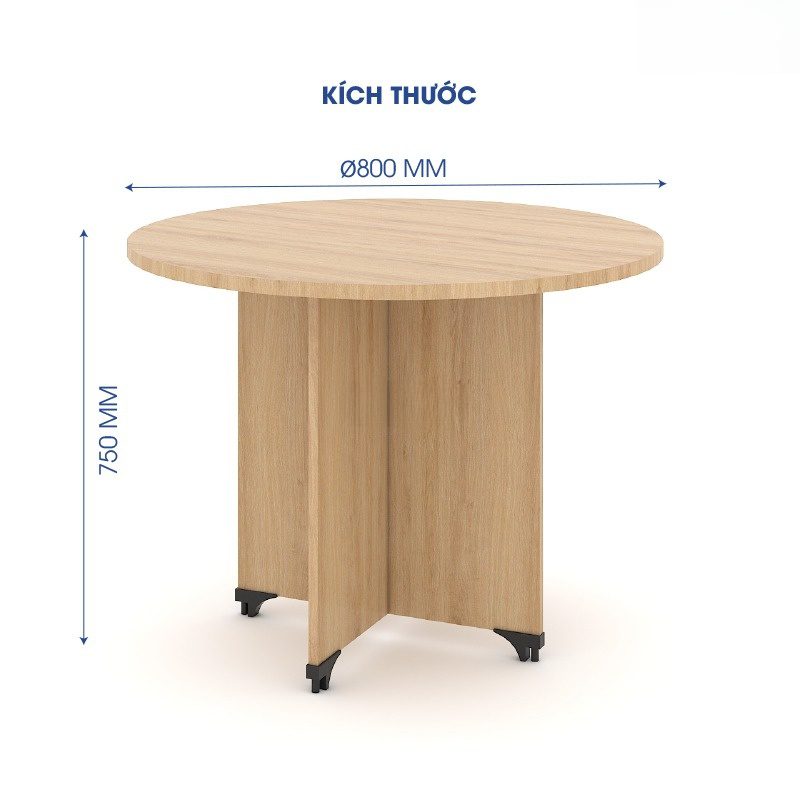 Bàn Tròn Gỗ Cao Cấp ANETO WK33523 Bàn Tròn Gỗ Cao Cấp ANETO WK33523 - Ảnh 4