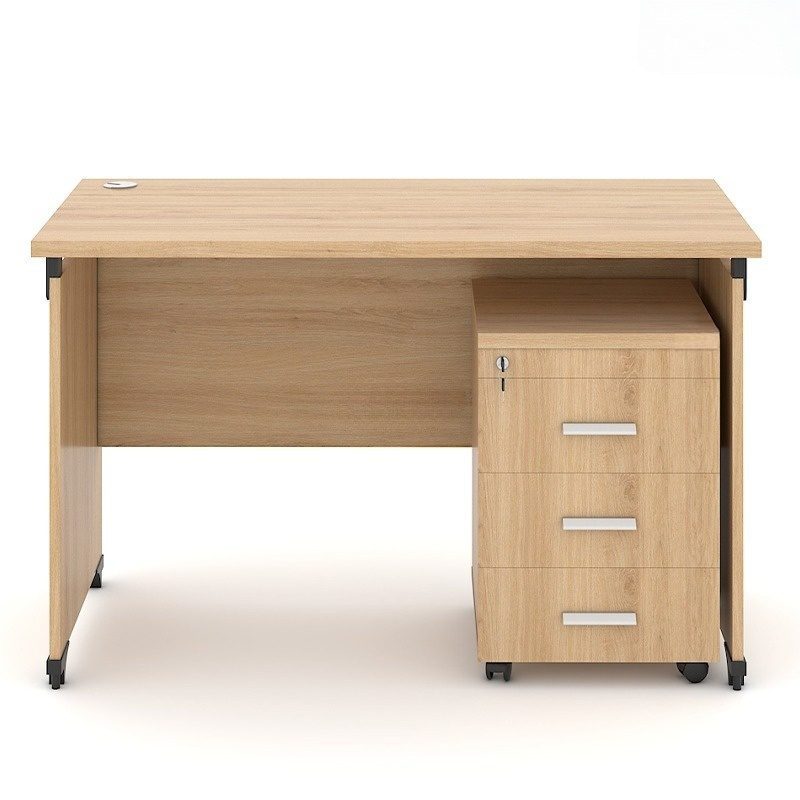 Bàn làm việc văn phòng 1m2 ANETO WK33531 Bàn làm việc văn phòng 1m2 ANETO WK33531