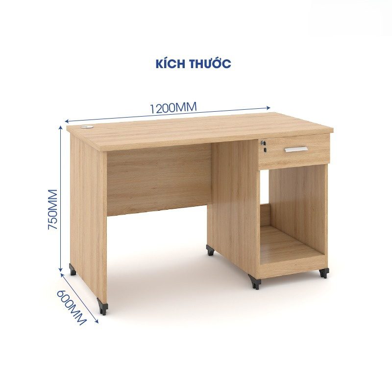 Bàn làm việc văn phòng 1m2 WK33589 Bàn làm việc văn phòng 1m2 WK33589