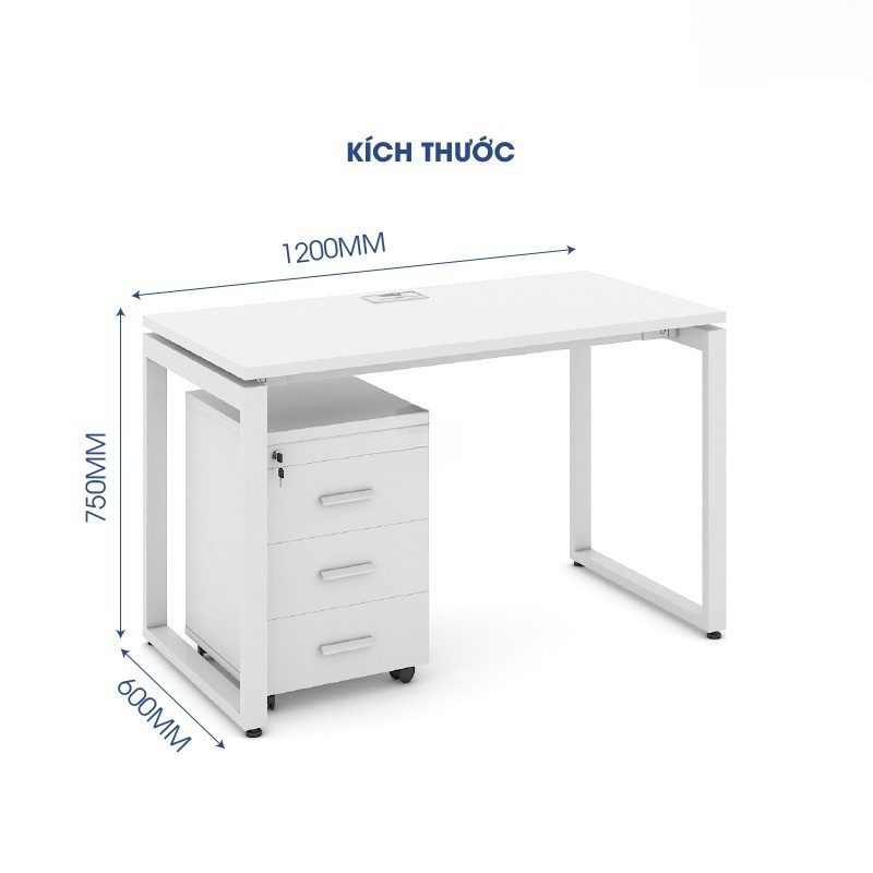 Bàn văn phòng 1m2 ANETO WK33935 Bàn văn phòng 1m2 ANETO WK33935 - Ảnh 2
