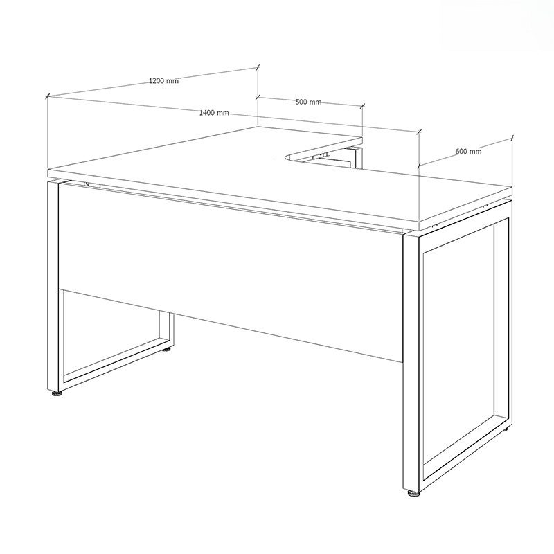 Bàn làm việc văn phòng 1m4 WK33855 Bàn làm việc văn phòng 1m4 WK33855 - Ảnh 9