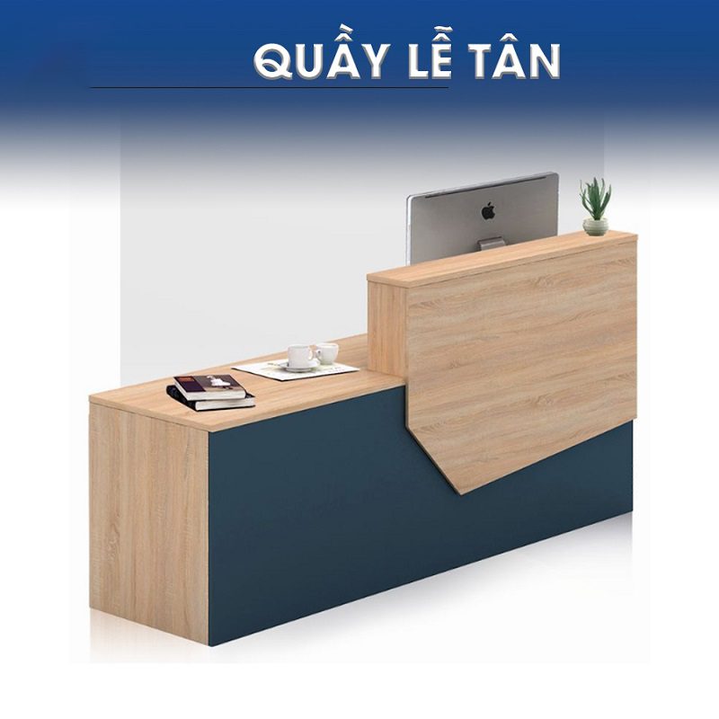 Quầy lễ tân hiện đại cao cấp RT34328 Quầy lễ tân hiện đại cao cấp RT34328 - Ảnh 4