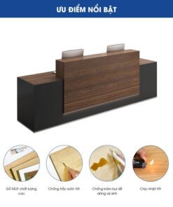 Quầy lễ tân hiện đại RT34304 Quầy lễ tân hiện đại RT34304 - Ảnh 6
