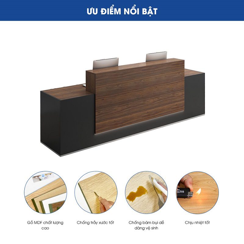 Quầy lễ tân hiện đại RT34304 Quầy lễ tân hiện đại RT34304 - Ảnh 6