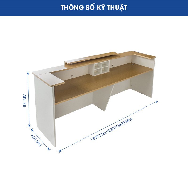 Quầy Lễ Tân Cao Cấp ANETO RT34289 Quầy Lễ Tân Cao Cấp ANETO RT34289 - Ảnh 5