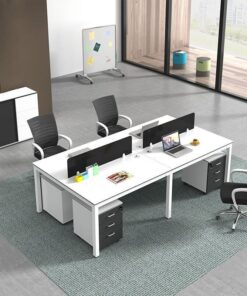 Cụm bàn làm việc 4 người ANETO WC34483