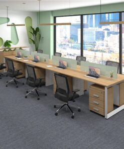 Cụm bàn làm việc 8 người 4m8 W834671