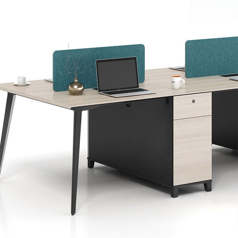 Cụm bàn làm việc 6 người ANETO W634688 Chi tiết cụm bàn 6 người W634688