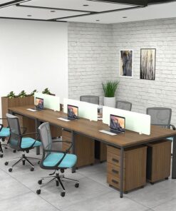 Cụm bàn làm việc 6 người 3m6 ANETO W634685
