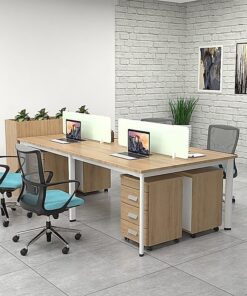 Cụm bàn làm việc 2m4 cho 4 người - W434769 Cụm bàn làm việc 2m4 cho 4 người - W434769 - Ảnh 2