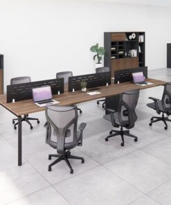 Cụm bàn làm việc 6 người hiện đại W634735 Cụm bàn làm việc 6 người hiện đại W634735 - Ảnh 2