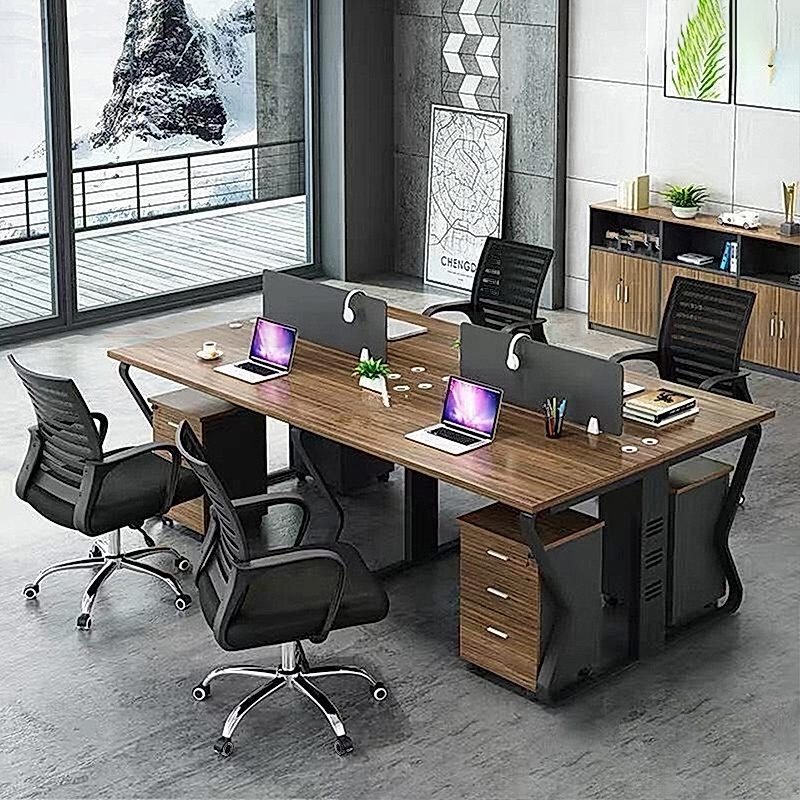 Cụm bàn làm việc nhóm 4 người 2m4 W434839 Cụm bàn làm việc nhóm 4 người 2m4 W434839