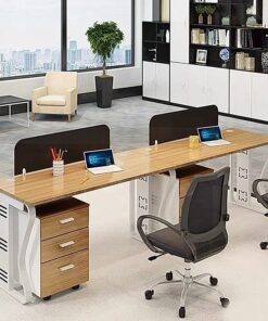 Cụm bàn làm việc nhóm 4 người hiện đại W434835 Cụm bàn làm việc nhóm 4 người hiện đại W434835 - Ảnh 2