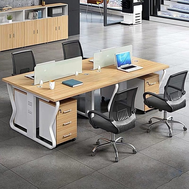 Cụm bàn làm việc nhóm 4 người hiện đại W434835 Cụm bàn làm việc nhóm 2 người hiện đại W434835