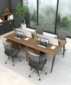 Cụm bàn làm việc văn phòng 4 người 2m4 W434827