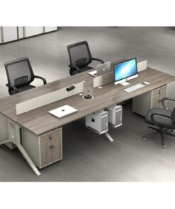Cụm bàn làm việc chuyên nghiệp 4 người - W434818