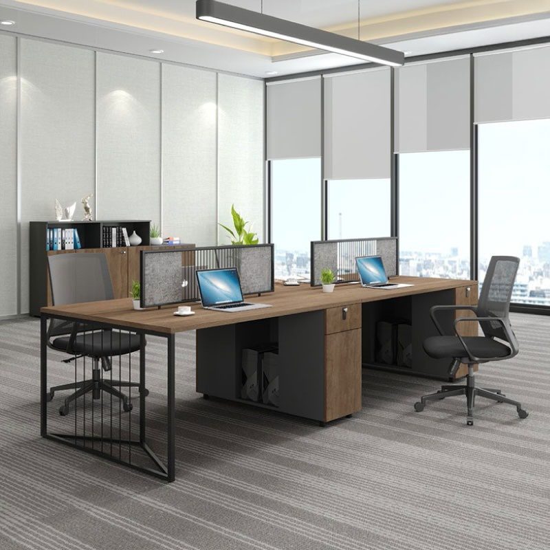 Cụm bàn làm việc nhóm hiện đại 4 người W434805 Cụm bàn làm việc nhóm hiện đại 4 người W434805