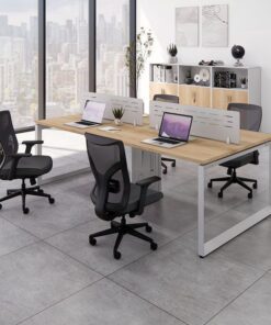 Cụm Bàn Làm Việc Hiện Đại 2m4 cho 4 người W434871
