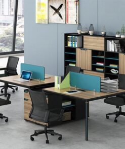 Cụm bàn làm việc 2 người cao cấp W234932 - Ảnh 3