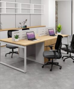 Cụm Bàn Làm Việc 4 Người 2m4 W434882 - Ảnh 7
