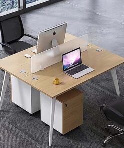 Cụm bàn làm việc 2 người 1m2 W234948