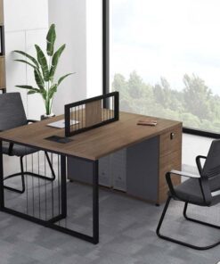 Cụm bàn làm việc 2 người hiện đại W234943