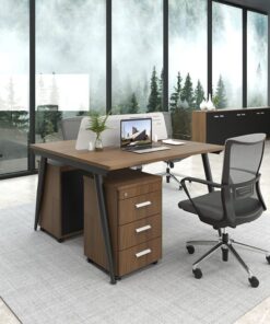 Cụm Bàn Làm Việc 2 Người Chân Tròn W234963 Cụm Bàn Làm Việc 2 Người Chân Tròn W234963 - Ảnh 5