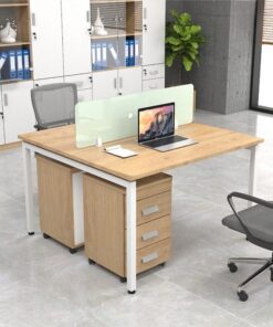Cụm bàn làm việc 2 người hiện đại W235037